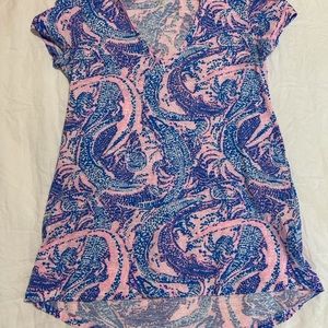 Lilly Pulitzer size xxs vneck top